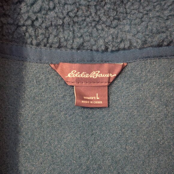 Eddie Bauer Women's Fleece Vest (L) - NWOT - Picture 3 of 3
